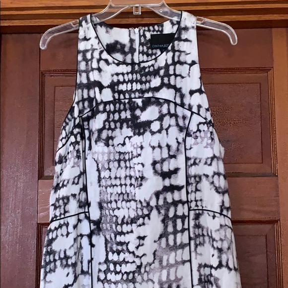 Cynthia Rowley Snake Pattern Racerback Dress - Picture 2 of 5